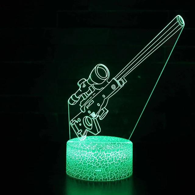 Battle Royale Fortnite Lampe, Nachtlicht, Nachtlampe Diverse Motive