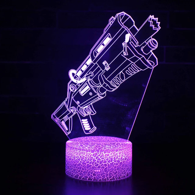 Battle Royale Fortnite Lampe, Nachtlicht, Nachtlampe Diverse Motive