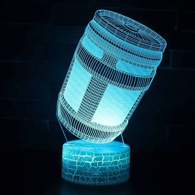 Battle Royale Fortnite Lampe, Nachtlicht, Nachtlampe Diverse Motive