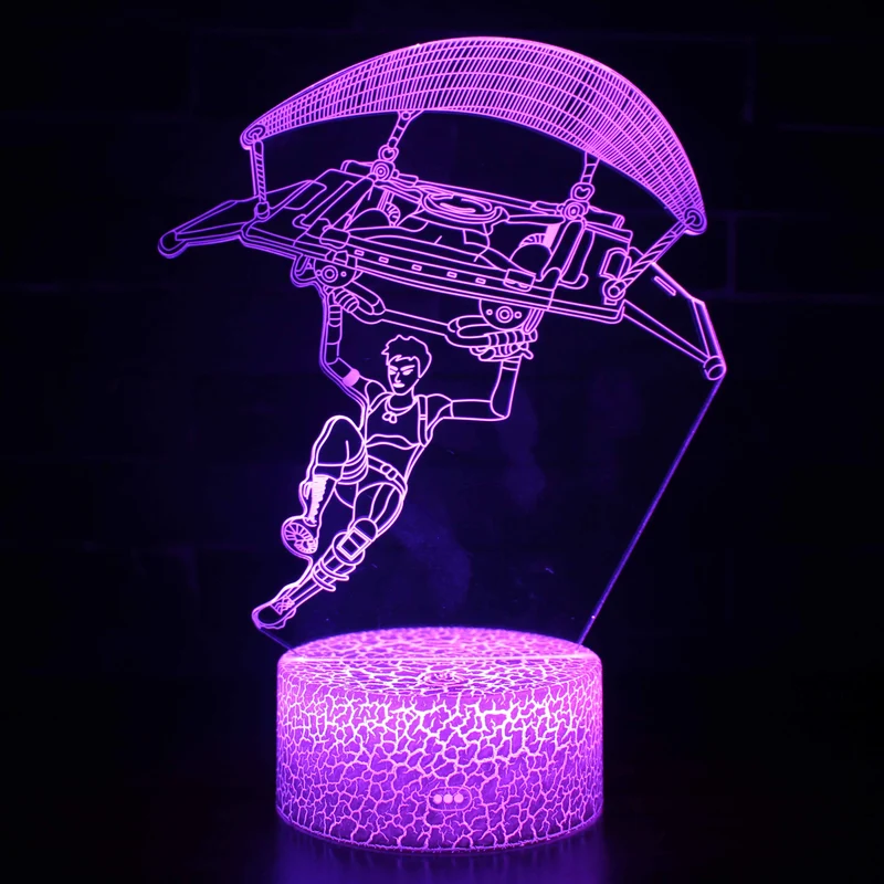 Battle Royale Fortnite Lampe, Nachtlicht, Nachtlampe Diverse Motive