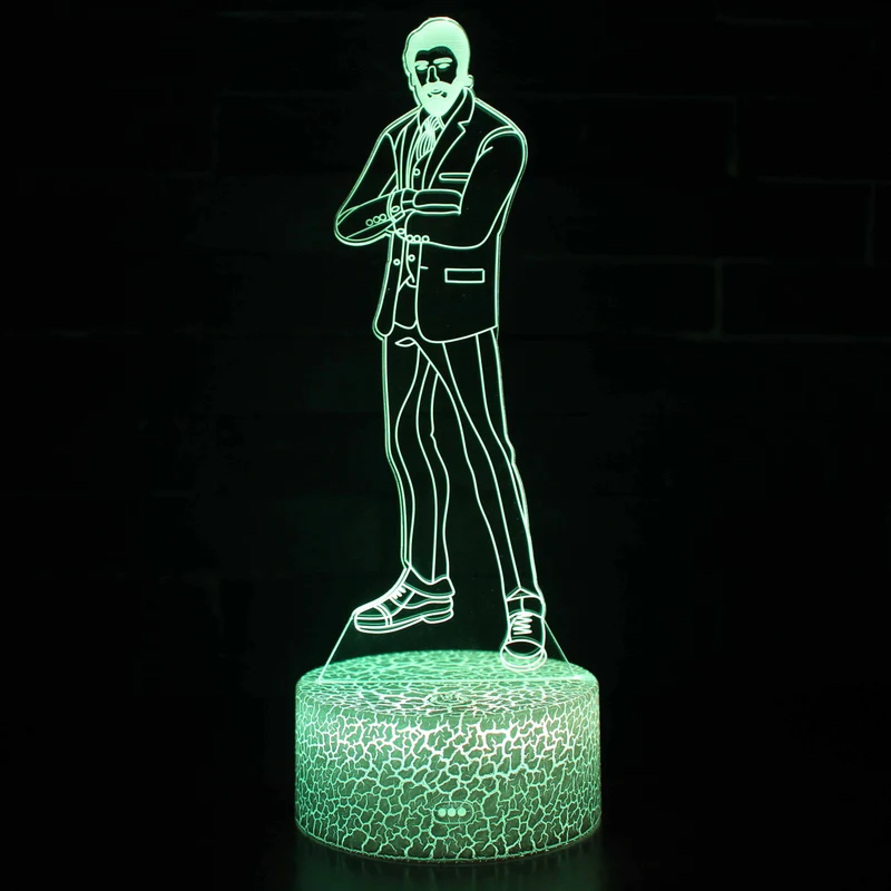 Battle Royale Fortnite Lampe, Nachtlicht, Nachtlampe Diverse Motive