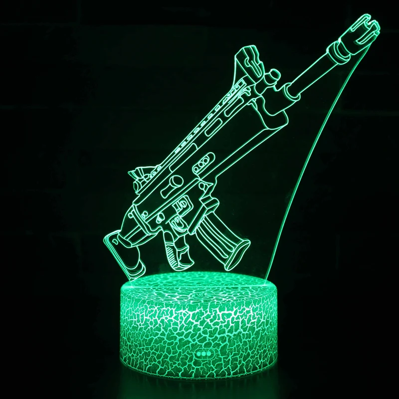 Battle Royale Fortnite Lampe, Nachtlicht, Nachtlampe Diverse Motive