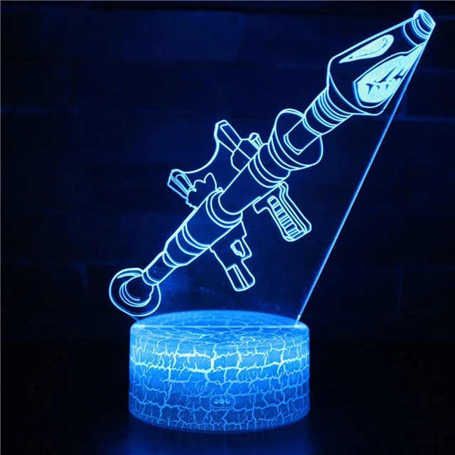 Battle Royale Fortnite Lampe, Nachtlicht, Nachtlampe Diverse Motive