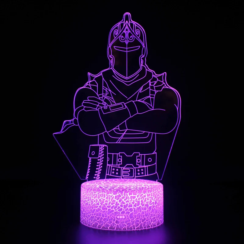 Battle Royale Fortnite Lampe, Nachtlicht, Nachtlampe Diverse Motive