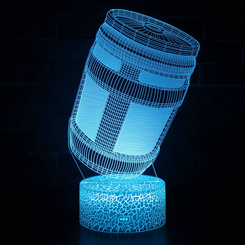 Battle Royale Fortnite Lampe, Nachtlicht, Nachtlampe Diverse Motive