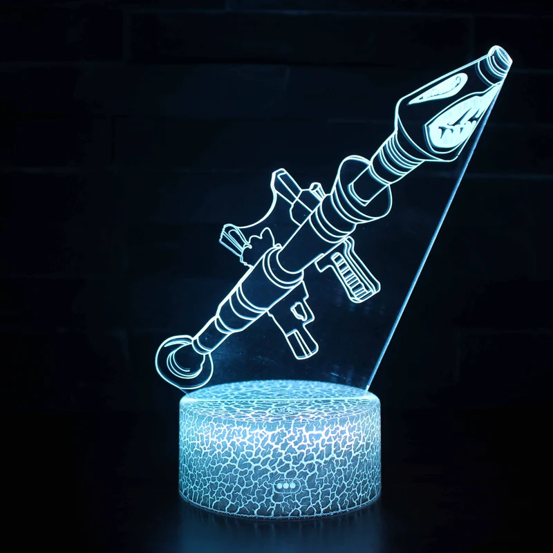 Battle Royale Fortnite Lampe, Nachtlicht, Nachtlampe Diverse Motive