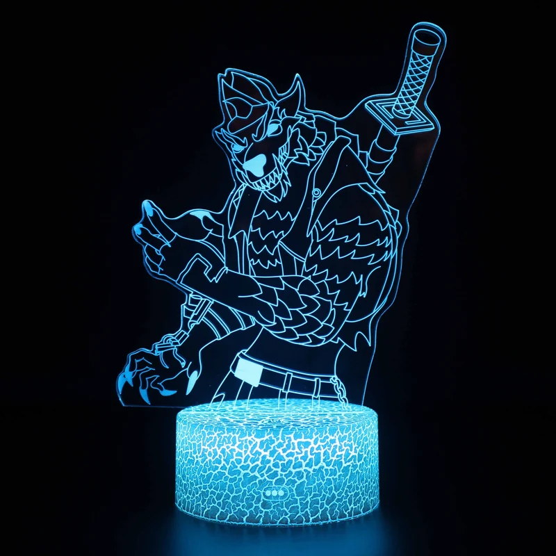 Battle Royale Fortnite Lampe, Nachtlicht, Nachtlampe Diverse Motive
