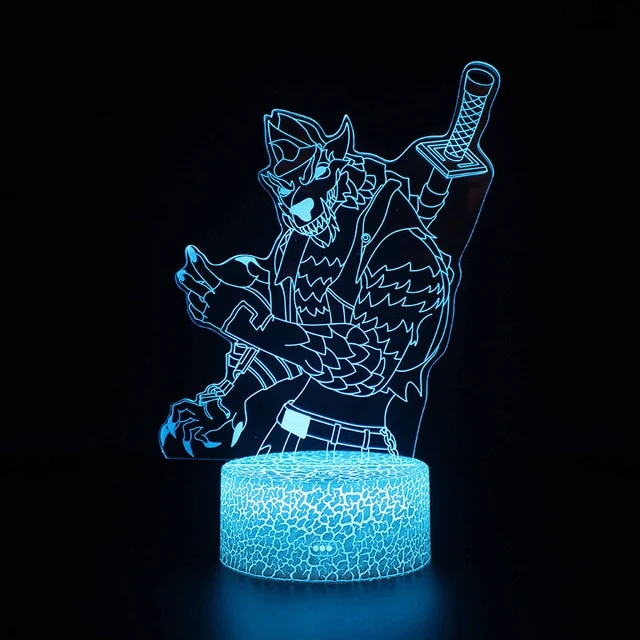 Battle Royale Fortnite Lampe, Nachtlicht, Nachtlampe Diverse Motive