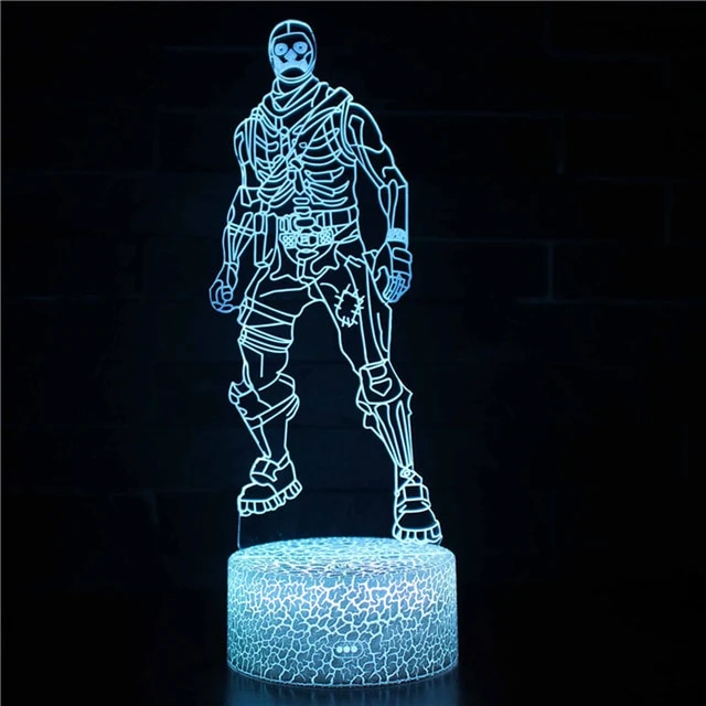 Battle Royale Fortnite Lampe, Nachtlicht, Nachtlampe Diverse Motive