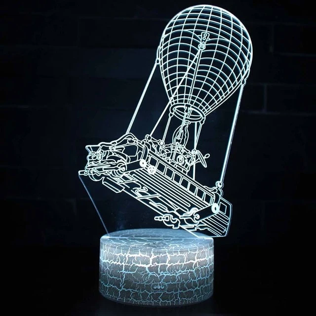 Battle Royale Fortnite Lampe, Nachtlicht, Nachtlampe Diverse Motive