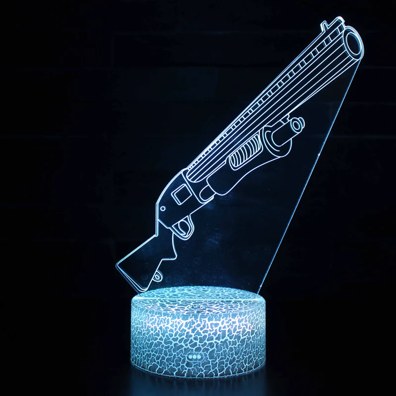 Battle Royale Fortnite Lampe, Nachtlicht, Nachtlampe Diverse Motive