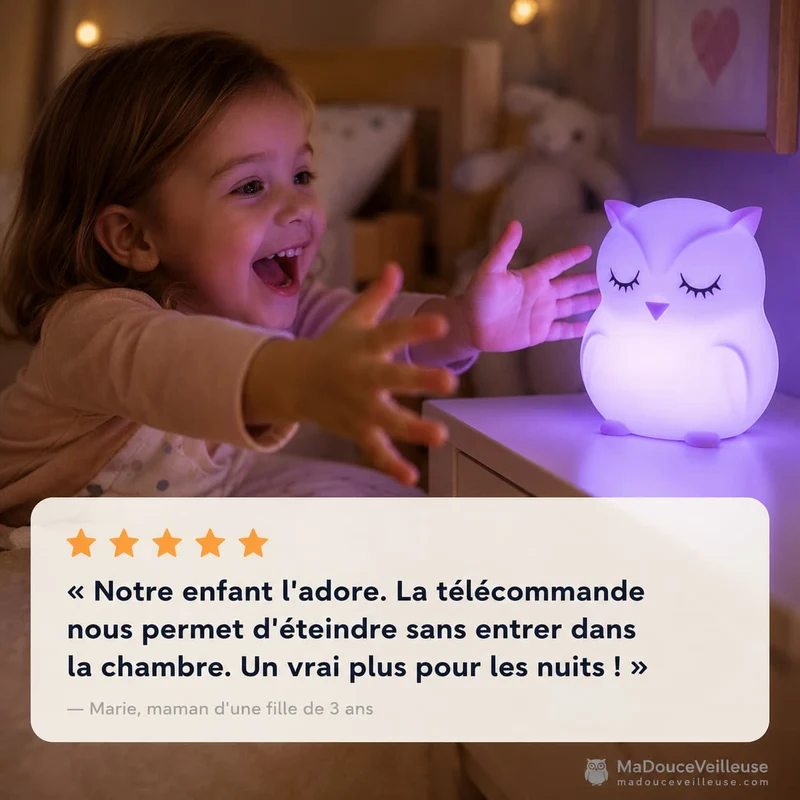 Veilleuse hibou - OwlGlow