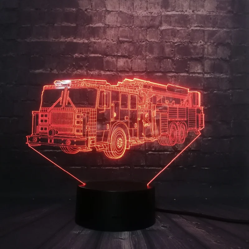 LKW, Truck Lampe mit 3D Effekt und Farbwechsel