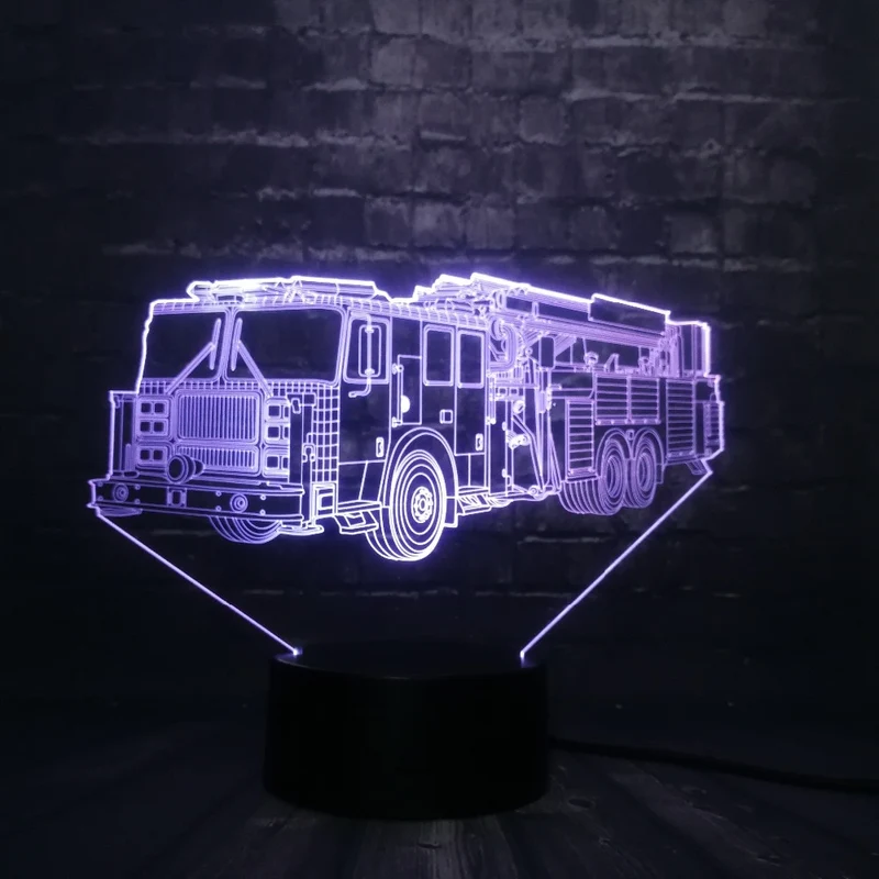 LKW, Truck Lampe mit 3D Effekt und Farbwechsel