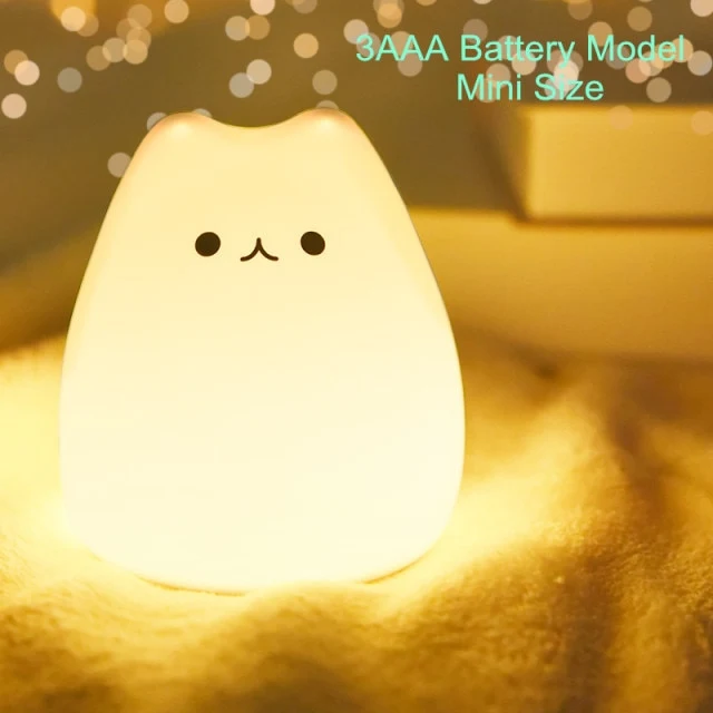 Liebliches Kätzchen Nacht Licht für Kinder