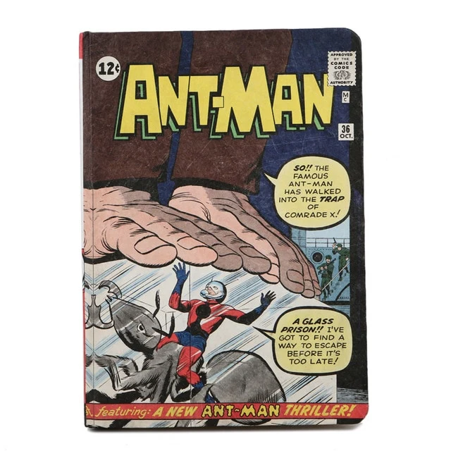 Ant Man Lampe, Nachtlampe in Form eines Comic Heftes