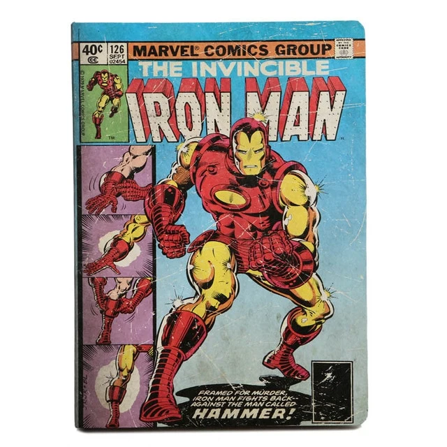 Iron Man Nachtlicht, Lampe im Comic Book Design - Lampe fächert auf