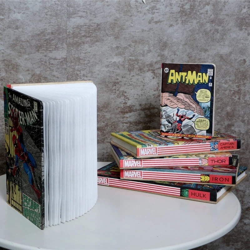 Spider Man Comic Heft Nachtlicht, Lampe.