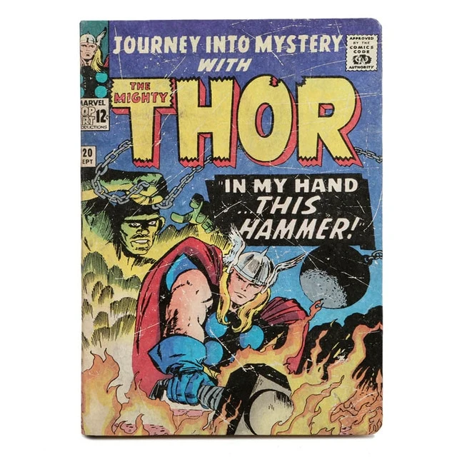 Thor Comic Heft Lampe, Nachtlicht, Tischlampe - Lampe zum auffächern im Comic Look