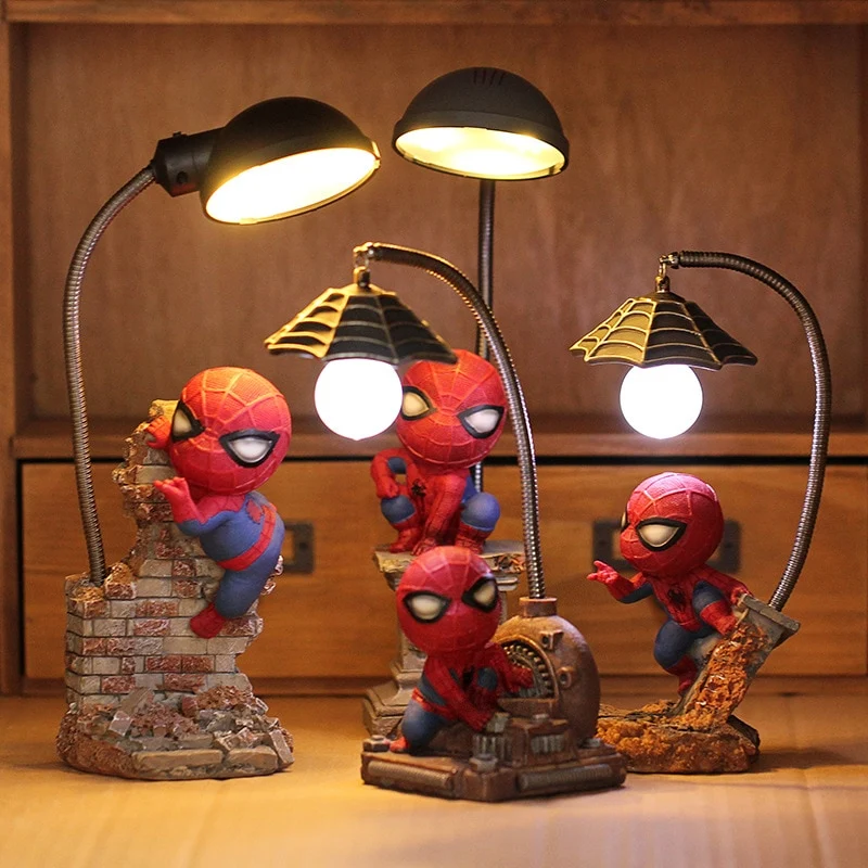 Spiderman Nachtlicht, Nachtlampe Spider Man Lampe
