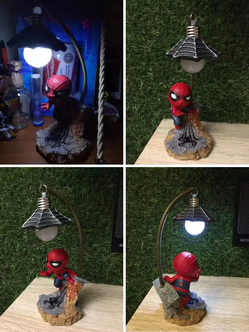 Spiderman Nachtlicht, Nachtlampe Spider Man Lampe