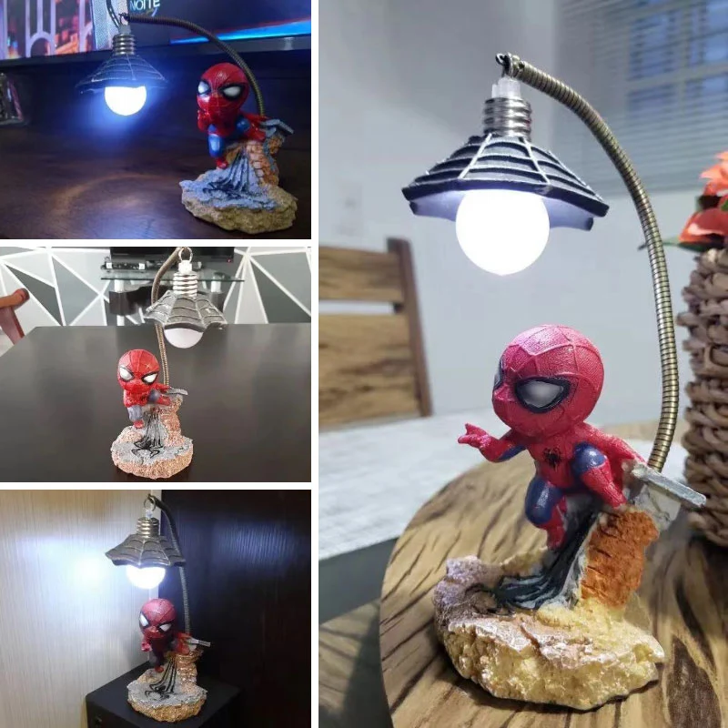 Spiderman Nachtlicht, Nachtlampe Spider Man Lampe