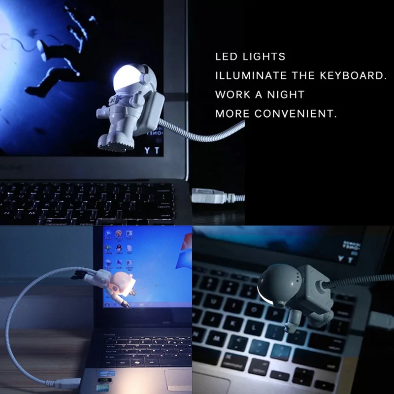 Astronaut / Taucher USB Mini Lampe