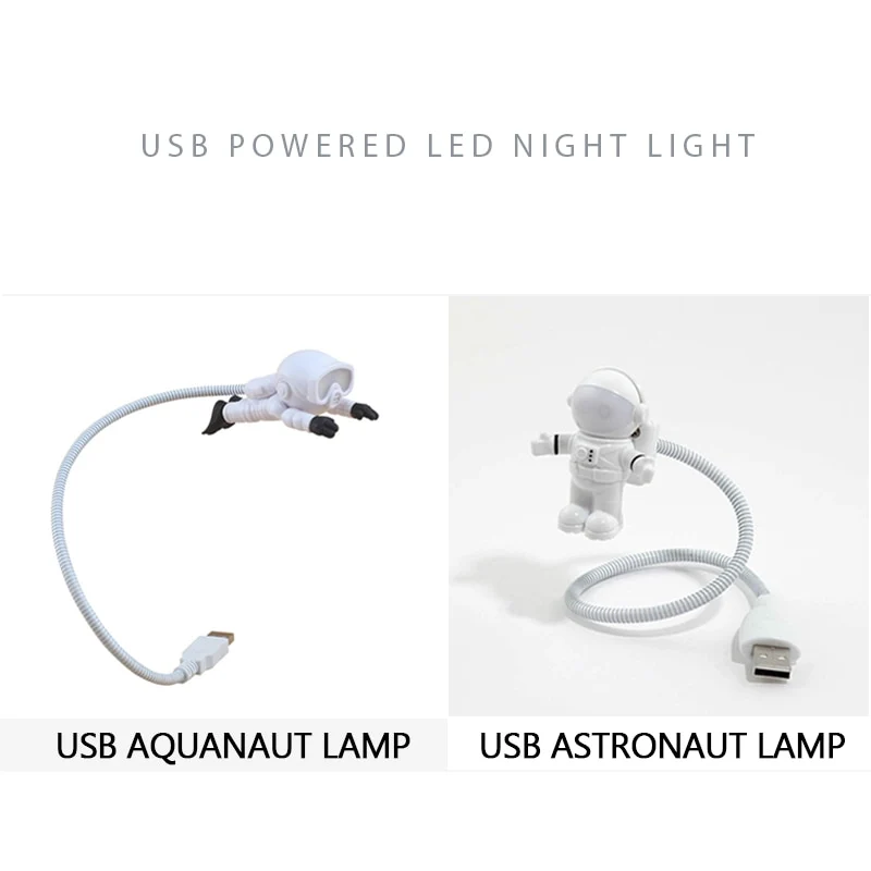 Astronaut / Taucher USB Mini Lampe