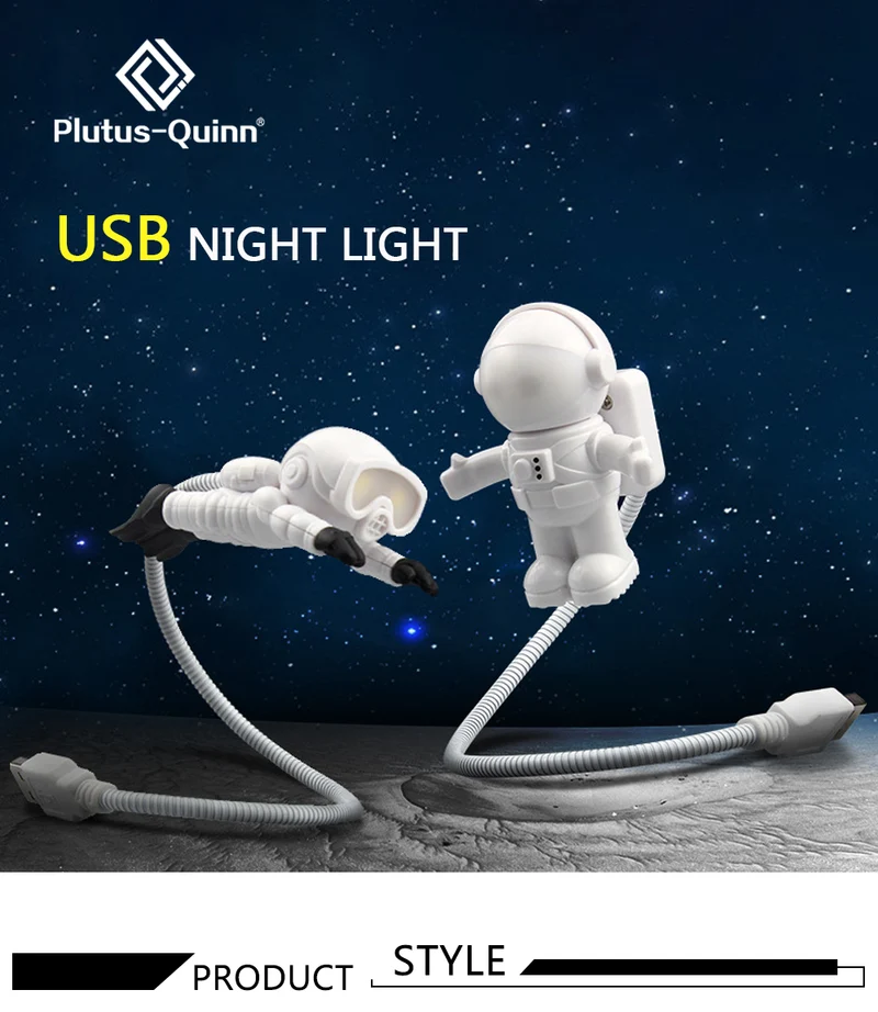 Astronaut / Taucher USB Mini Lampe