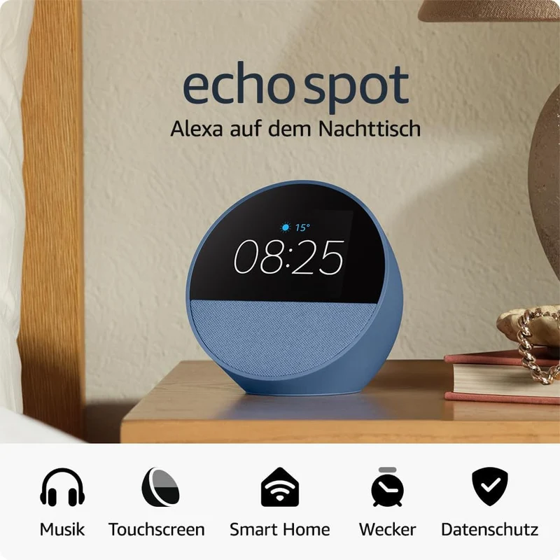 Amazon Echo Dot & Echo Pop mit Alexa – smarter Bluetooth WLAN Lautsprecher, verschiedene Modelle und Designs wählbar