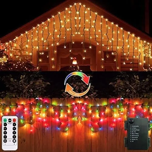 Batterie Betrieben Band 3M 102 LED Stripe Mehrfarbige Licht Band Wasserdicht