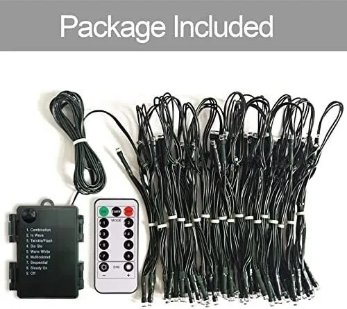 Batterie Betrieben Band 3M 102 LED Stripe Mehrfarbige Licht Band Wasserdicht