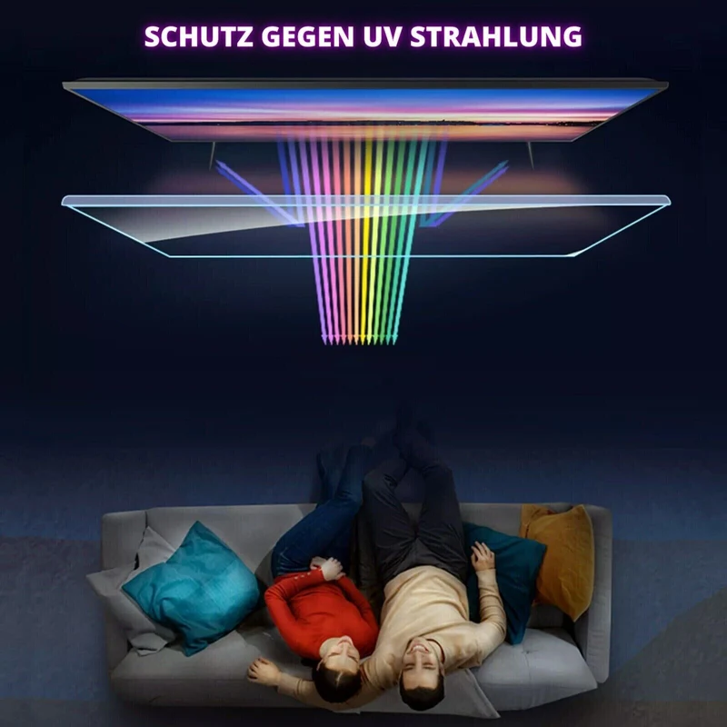 58 Zoll Fernseher Schutz / TV Bildschirmschutz / Displayschutz / TVs - In Produktion – Lieferzeit 3–6 Wochen