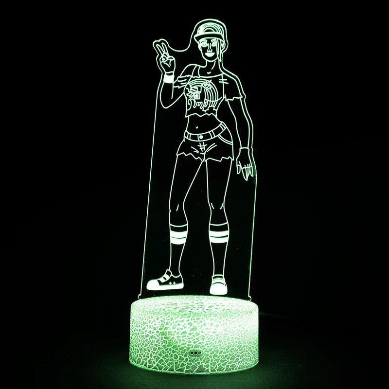 Fortnite Season 9 Beach Bomber Nachttischlampe mit 3D Effekt