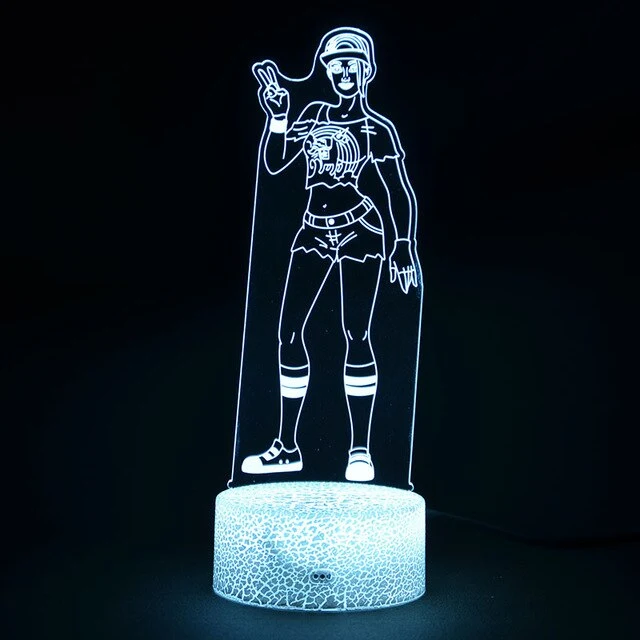 Fortnite Season 9 Beach Bomber Nachttischlampe mit 3D Effekt