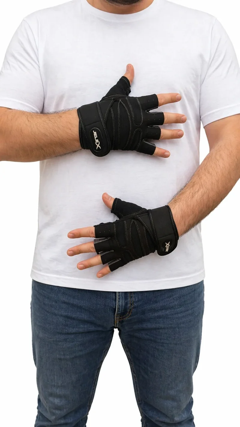 Fahrradhandschuhe XL für Herren – Gepolsterte Sporthandschuhe für Radfahren, MTB, Fitness & Training
