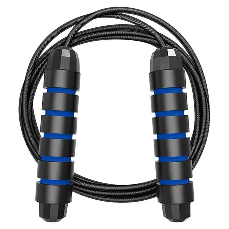 Verstellbares Fitness Springseil mit Kugellager – Crossfit Speed Rope