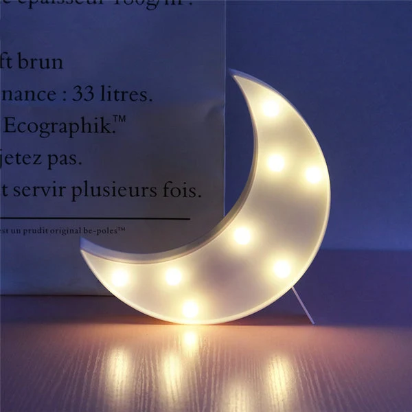 Nachtlichter für das Kinderzimmer - Mond, Stern, Wolke uvm.