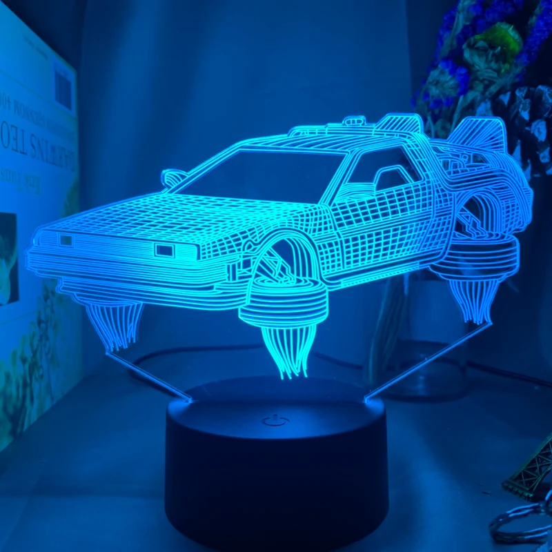 DeLorean DMC-12 Nachtlampe aus Zurück in die Zukunft