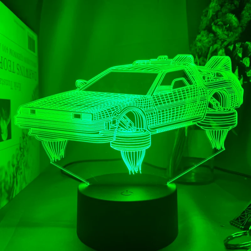 DeLorean DMC-12 Nachtlampe aus Zurück in die Zukunft