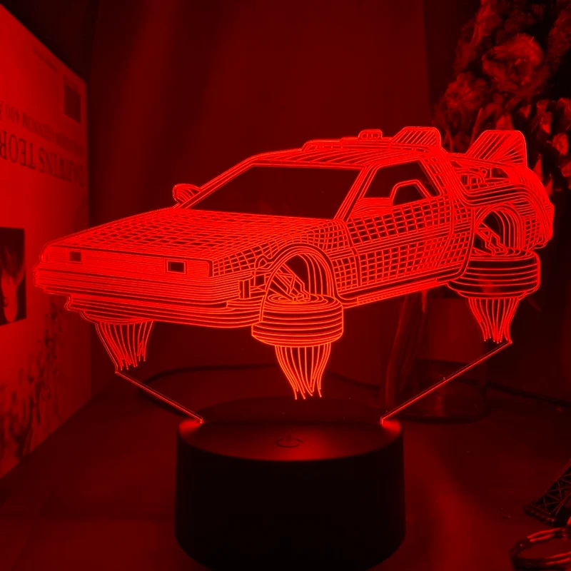 DeLorean DMC-12 Nachtlampe aus Zurück in die Zukunft