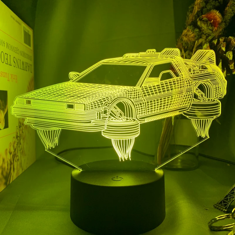 DeLorean DMC-12 Nachtlampe aus Zurück in die Zukunft