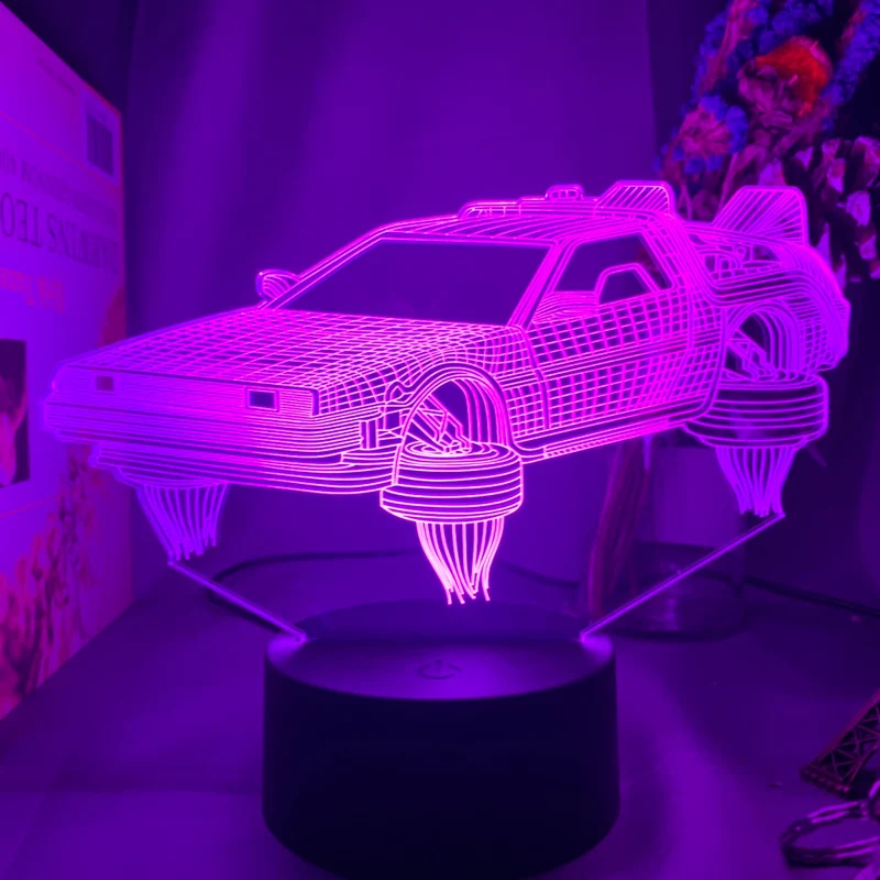 DeLorean DMC-12 Nachtlampe aus Zurück in die Zukunft