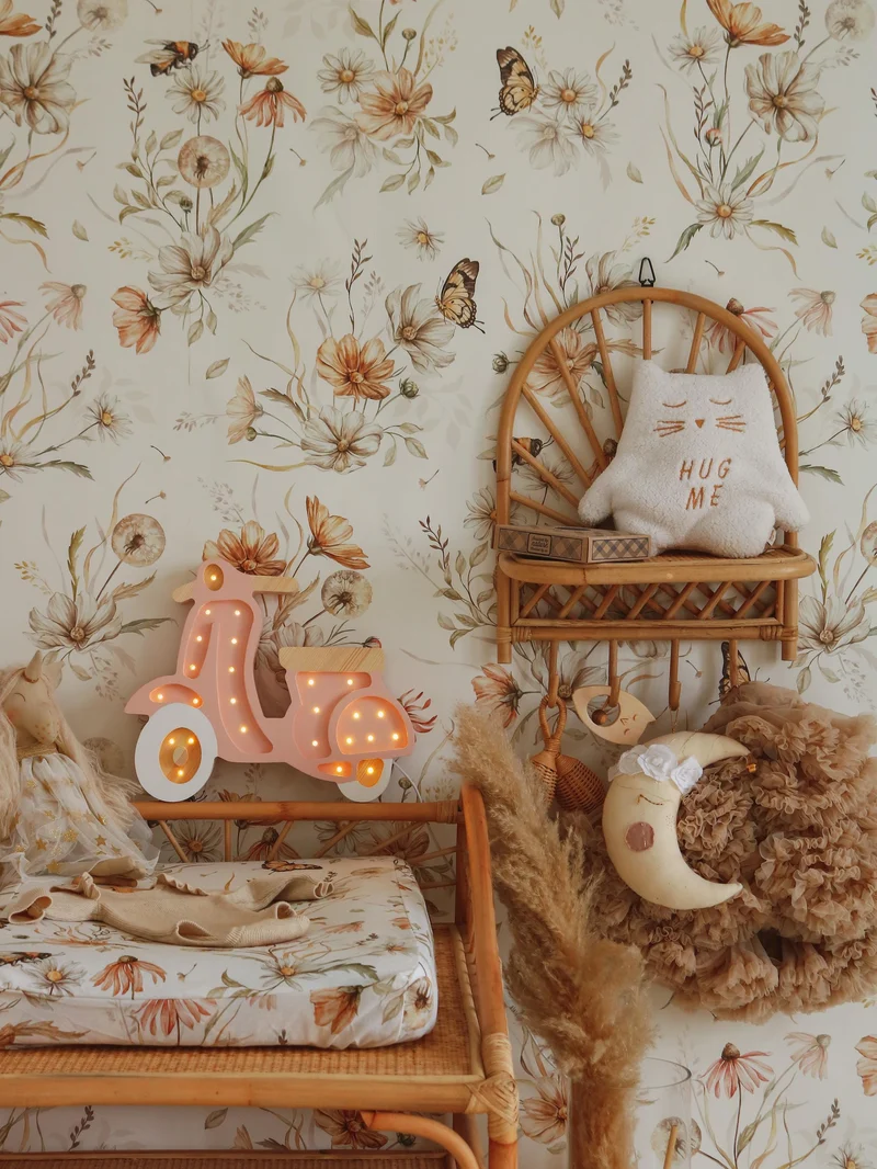 Little Lights Scooter Lamp | Powder Pink