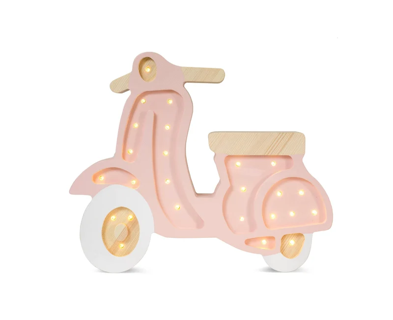 Little Lights Scooter Lamp | Powder Pink