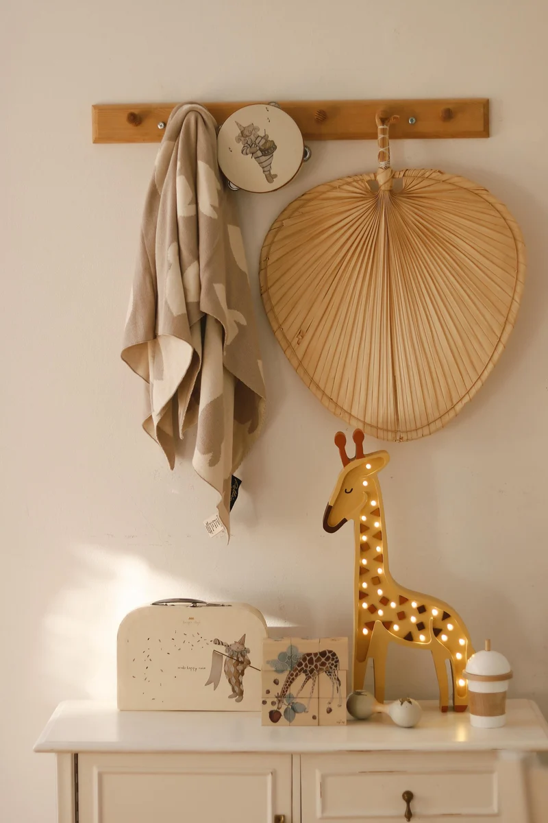 Little Lights Giraffe Night Light | African Yellow