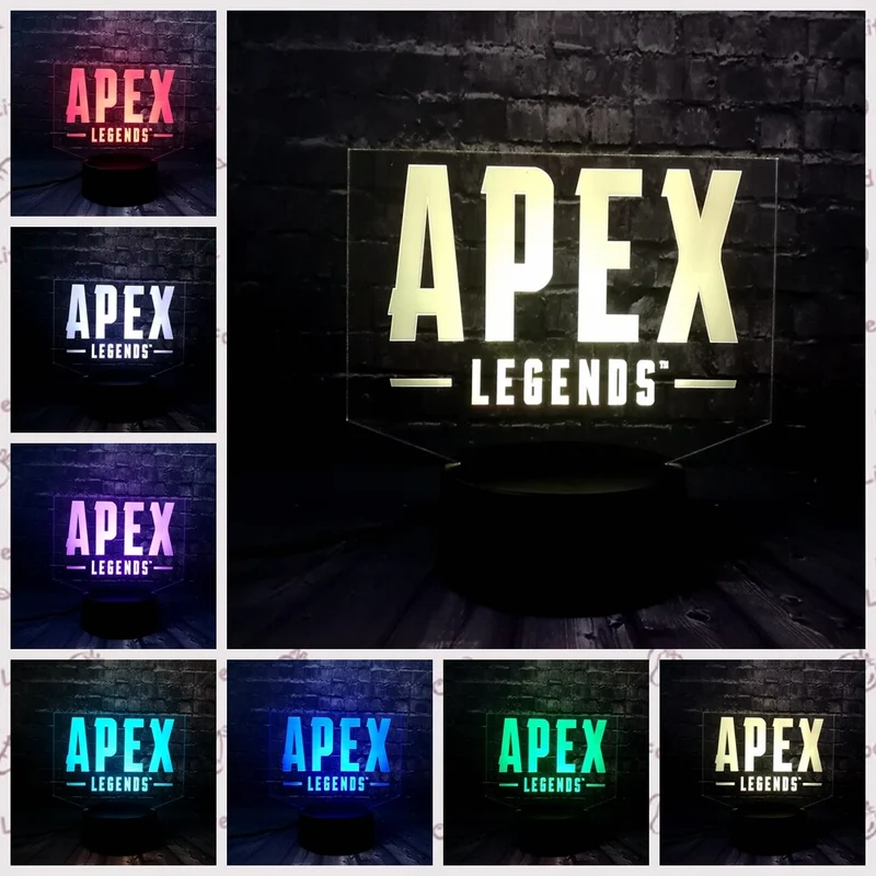 APEX Legends Lampe mit 3D Effekt und wechselnden Farben