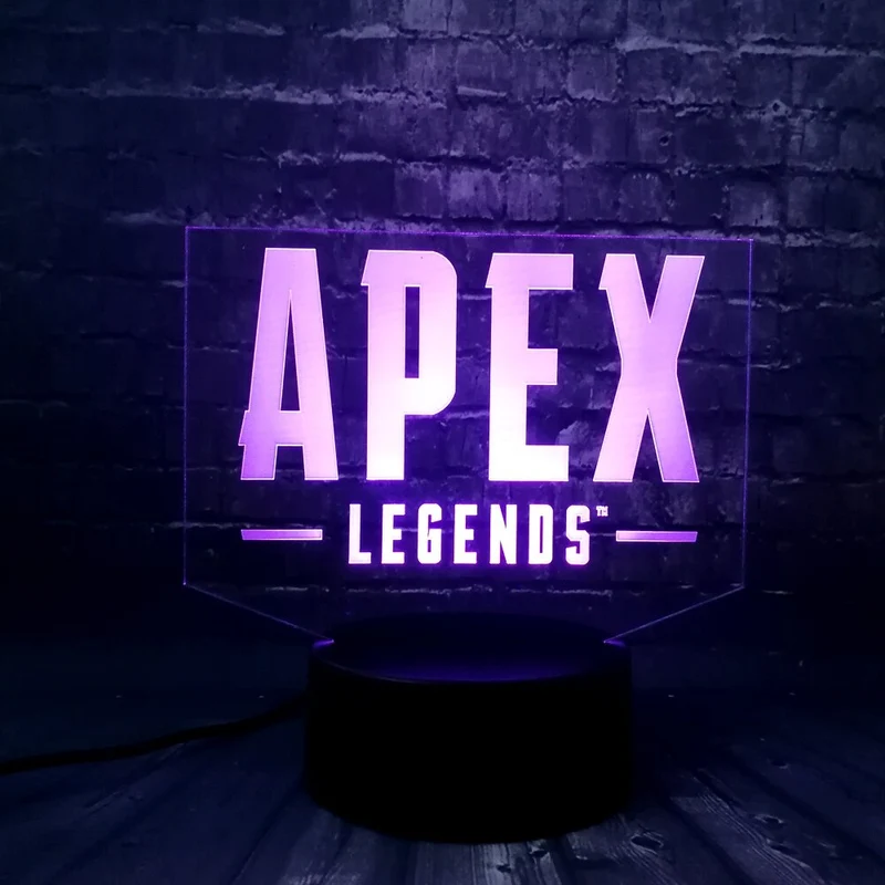 APEX Legends Lampe mit 3D Effekt und wechselnden Farben
