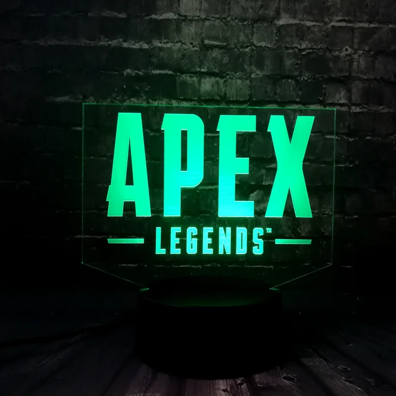 APEX Legends Lampe mit 3D Effekt und wechselnden Farben