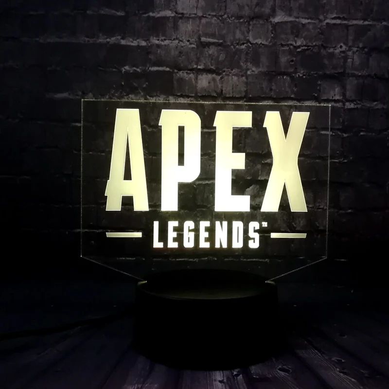 APEX Legends Lampe mit 3D Effekt und wechselnden Farben